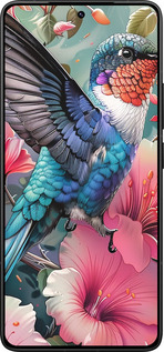 Силіконовий чехол Казкова колібрі для Xiaomi Redmi K80 Pro - 6051u-4145 изображение 