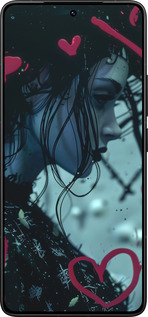 Силіконовий чехол XO Love v2 для Xiaomi Redmi K80 Pro - 6057u-4145 изображение 