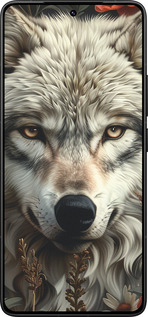 Силиконовый чехол Волчий взгляд для Xiaomi Poco F7 Ultra - 6066u-4086 изображение 