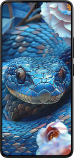 Силиконовый чехол Blue Snake для Xiaomi Poco F7 Ultra - 6079u-4086 изображение 