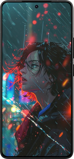 Силиконовый чехол Ночные огни для Xiaomi Poco F7 Ultra - 6096u-4086 изображение 