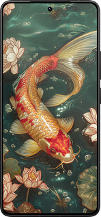 Силиконовый чехол Мелодия Лотоса для Xiaomi Poco F7 Ultra - 6106u-4086 изображение 