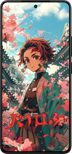 Силіконовий чехол Tanjiro Kamado для Xiaomi Redmi K80 Pro - 6132u-4145 изображение 