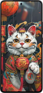 Силіконовий чехол China Cat v2 для Xiaomi Redmi K80 Pro - 6135u-4145 изображение 