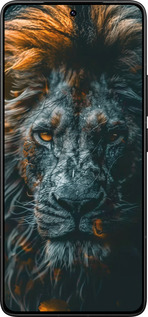 Силиконовый чехол Лев в сумерках для Xiaomi Poco F7 Ultra - 6154u-4086 изображение 