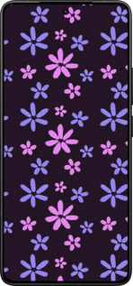 Силиконовый чехол с  цветами для Xiaomi Redmi K80 Pro - 6258u-4145 изображение 