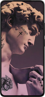 Силиконовый чехол Давид для Xiaomi Poco F7 Ultra - 6302u-4086 изображение 