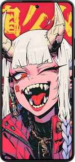 Силиконовый чехол Аниме демон для Xiaomi Redmi K80 Pro - 6308u-4145 изображение 