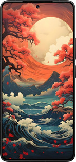 Силиконовый чехол Природа японии для Xiaomi Redmi K80 Pro - 6327u-4145 изображение 