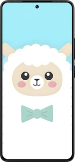 Силиконовый чехол Милый барашек для Xiaomi Poco F7 Ultra - 6355u-4086 изображение 