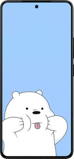 Силіконовий чехол Милий ведмедик для Xiaomi Redmi K80 Pro - 6357u-4145 изображение 