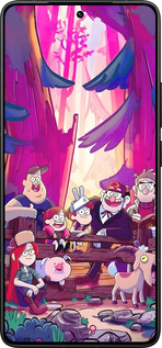 Силиконовый чехол Гравити Фолз для Xiaomi Redmi K80 Pro - 6365u-4145 изображение 