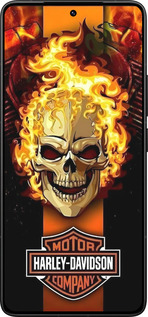 Силиконовый чехол Харлей девидсон для Xiaomi Poco F7 Ultra - 6370u-4086 изображение 