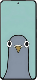 Силиконовый чехол Голубь для Xiaomi Poco F7 Ultra - 6388u-4086 изображение 