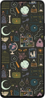 Силиконовый чехол Колдовской принт для Xiaomi Poco F7 Ultra - 6425u-4086 изображение 