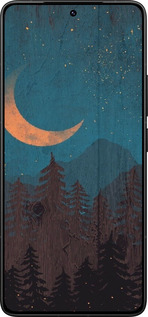 Силиконовый чехол Звездный лес для Xiaomi Redmi K80 Pro - 6480u-4145 изображение 