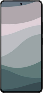 Силиконовый чехол С фиолетовым и бирюзовым ретро-стилем и волнами для Xiaomi Redmi K80 Pro - 6533u-4145 изображение 