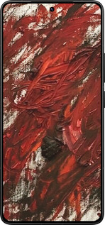 Силиконовый чехол Абстрактная композиция в красных тонах для Xiaomi Redmi K80 Pro - 6541u-4145 изображение 