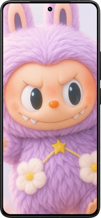 Силиконовый чехол Лабубу для Xiaomi Redmi K80 Pro - 6708u-4145 изображение 