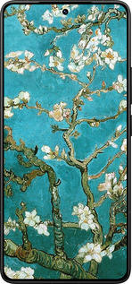Силиконовый чехол Винсент Ван Гог. Сакура для Xiaomi Poco F7 Ultra - 841u-4086 изображение 