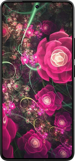 Силиконовый чехол Абстрактные цветы 3 для Xiaomi Redmi K80 Pro - 850u-4145 изображение 