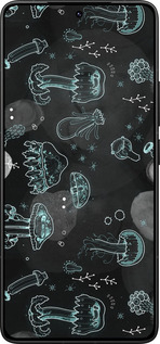 Силиконовый чехол Медузы для Xiaomi Redmi K80 Pro - 906u-4145 изображение 