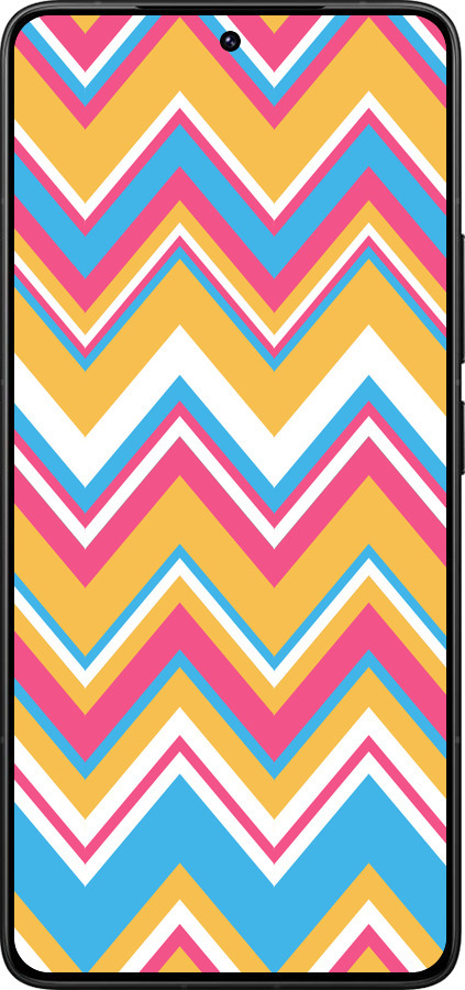 Силиконовый чехол Шеврон v2 для Xiaomi Poco F7 Ultra - 1057u-4086 изображение 