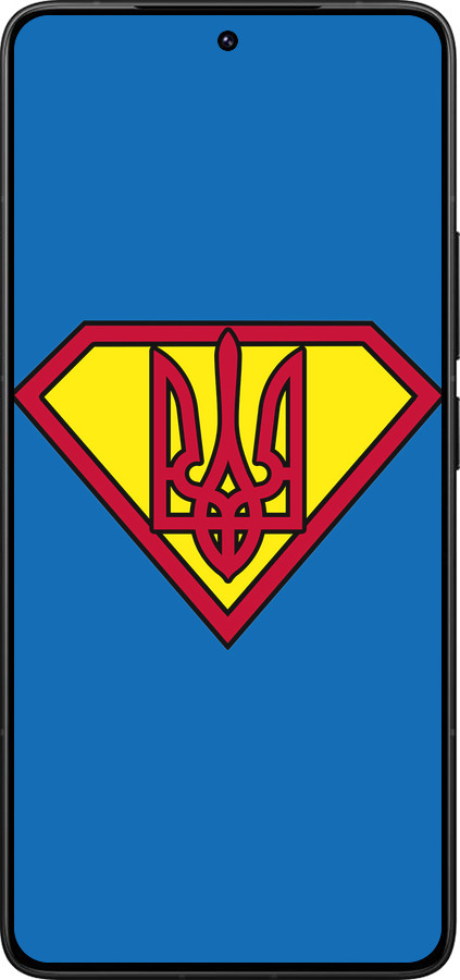 Силіконовий чехол Супер Тризуб для Xiaomi Redmi K80 Pro - 1164u-4145 изображение 