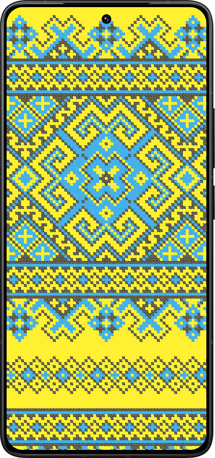Силиконовый чехол Вышиванка 41 для Xiaomi Poco F7 Ultra - 1175u-4086 изображение 