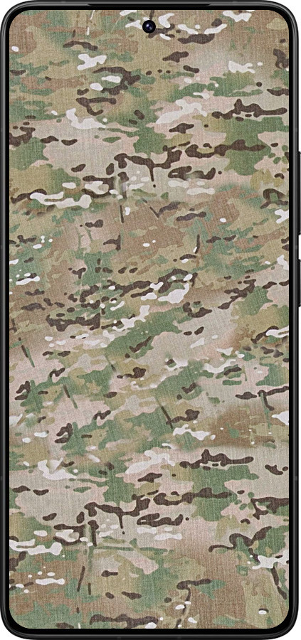 Силиконовый чехол Камуфляж v5 для Xiaomi Poco F7 Ultra - 1201u-4086 изображение 
