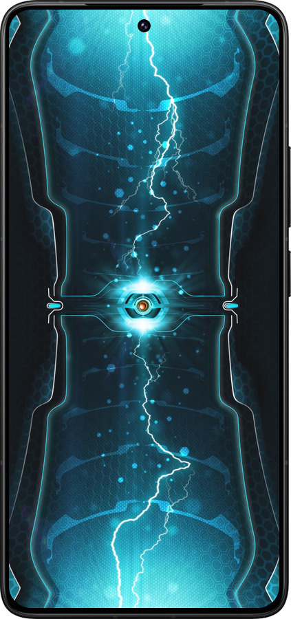 Силіконовий чехол Блискавки в циліндрі для Xiaomi Redmi K80 Pro - 120u-4145 изображение 