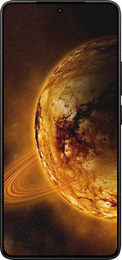 Силиконовый чехол Жёлтый Сатурн для Xiaomi Redmi K80 Pro - 170u-4145 изображение 