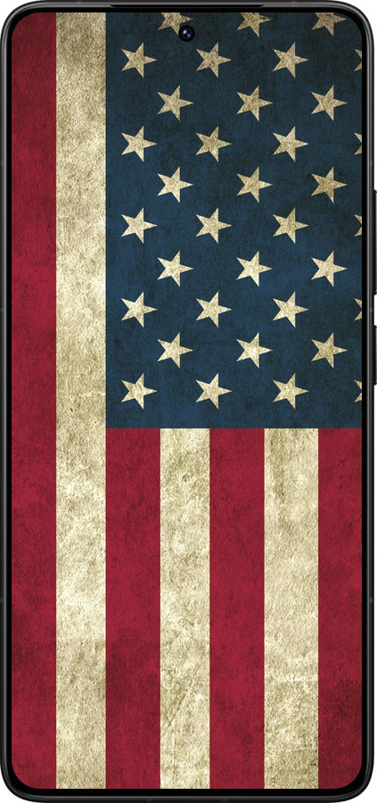 Силіконовий чехол Прапор США для Xiaomi Poco F7 Ultra - 395u-4086 изображение 