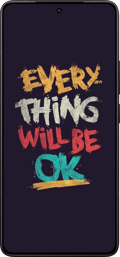 Силиконовый чехол Все будет хорошо для Xiaomi Poco F7 Ultra - 4068u-4086 изображение 