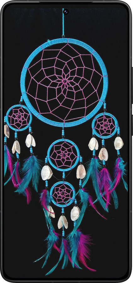 Силиконовый чехол Ловец снов для Xiaomi Poco F7 Ultra - 4070u-4086 изображение 