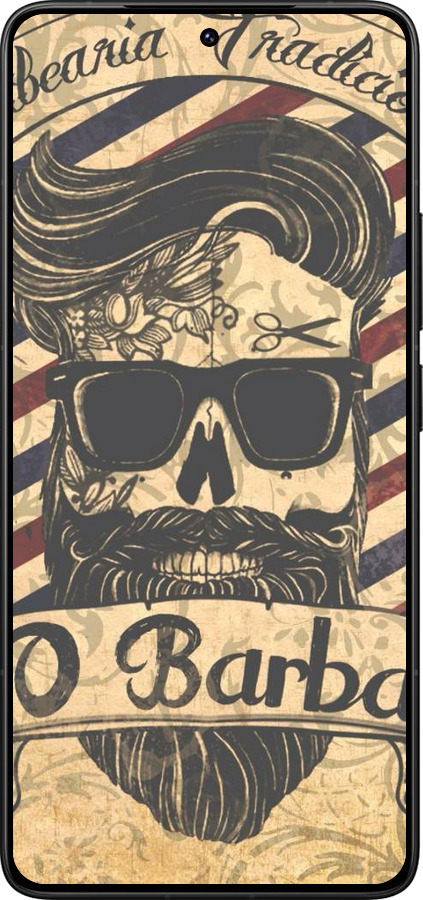 Силиконовый чехол Barber Shop для Xiaomi Redmi K80 Pro - 4097u-4145 изображение 