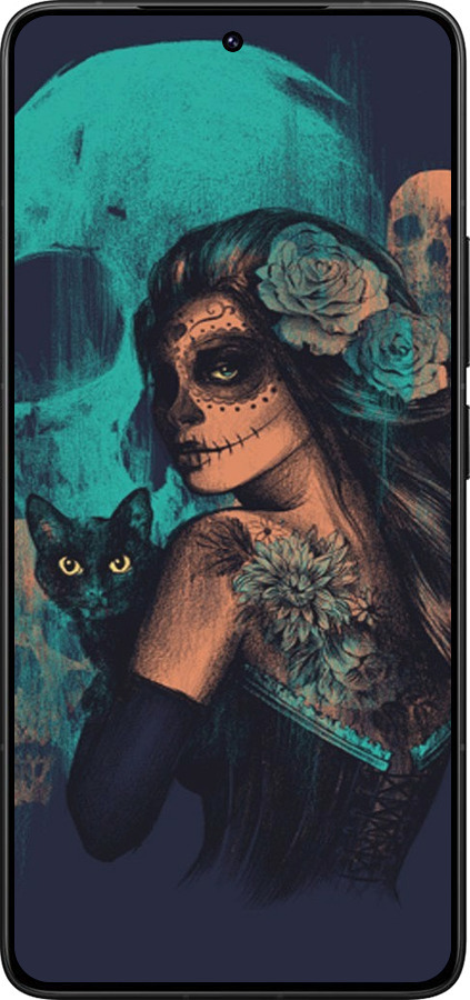 Силиконовый чехол Fantasy girl для Xiaomi Poco F7 Ultra - 4133u-4086 изображение 