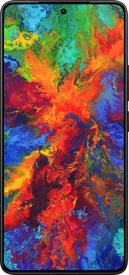 Силиконовый чехол Акварель на холсте для Xiaomi Poco F7 Ultra - 4150u-4086 изображение 