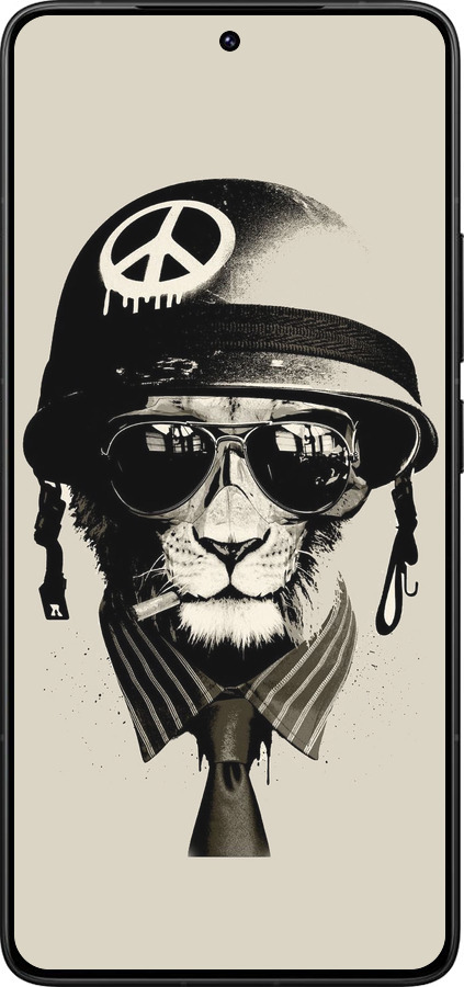 Силиконовый чехол tattoo soldier для Xiaomi Redmi K80 Pro - 4165u-4145 изображение 