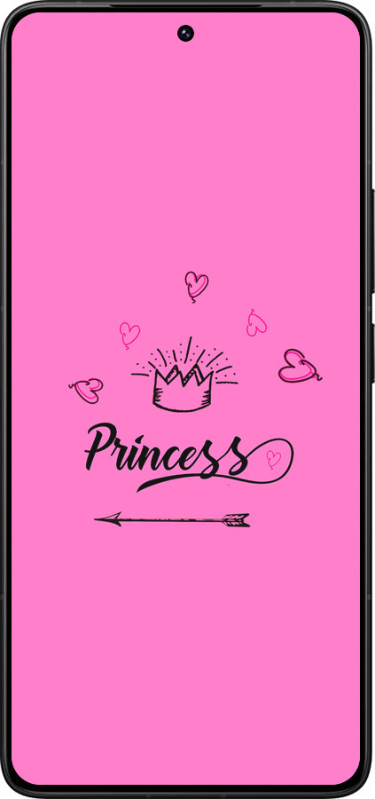 Силиконовый чехол Princess для Xiaomi Poco F7 Ultra - 4361u-4086 изображение 