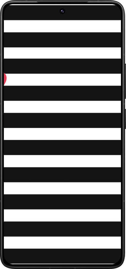 Силіконовий чехол Чорно-білі смуги для Xiaomi Redmi K80 Pro - 4461u-4145 изображение 