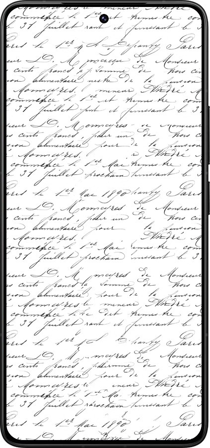 Силиконовый чехол Прописной шрифт для Xiaomi Poco F7 Ultra - 4475u-4086 изображение 