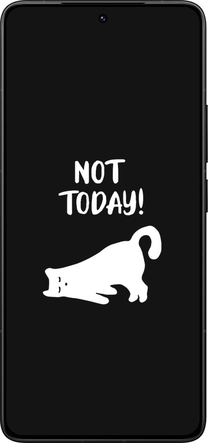 Силиконовый чехол Уставший кот для Xiaomi Redmi K80 Pro - 4535u-4145 изображение 