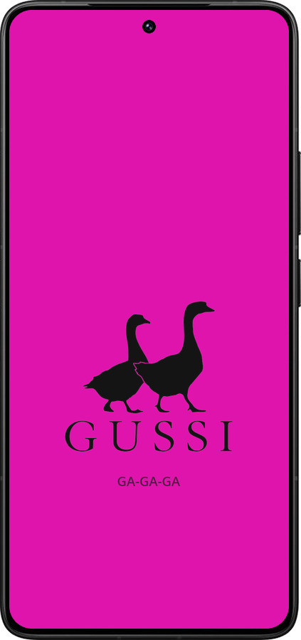 Силиконовый чехол Гуси для Xiaomi Poco F7 Ultra - 4561u-4086 изображение 