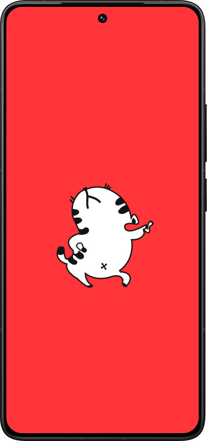 Силіконовий чехол Кошеня для Xiaomi Redmi K80 Pro - 4577u-4145 изображение 