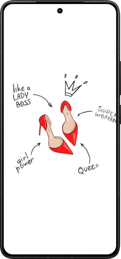 Силиконовый чехол Женщина для Xiaomi Poco F7 Ultra - 4599u-4086 изображение 