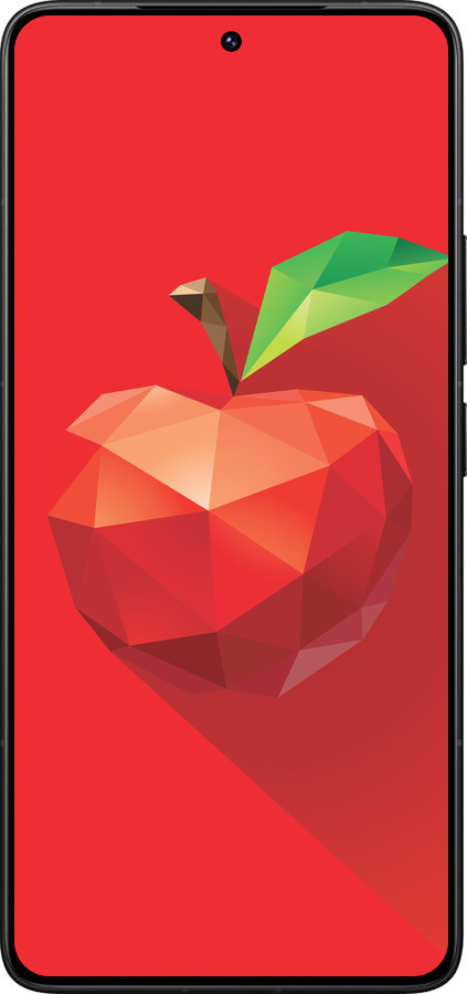 Силіконовий чехол Яблуко для Xiaomi Redmi K80 Pro - 4696u-4145 изображение 