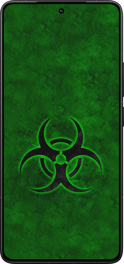 Силиконовый чехол biohazard 30 для Xiaomi Poco F7 Ultra - 4848u-4086 изображение 