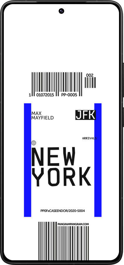 Силиконовый чехол New York для Xiaomi Poco F7 Ultra - 4861u-4086 изображение 