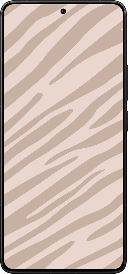 Силиконовый чехол Зебра беж для Xiaomi Redmi K80 Pro - 4875u-4145 изображение 